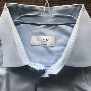 Eton Men’s Blue Button Down